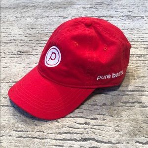 Red circle p hat